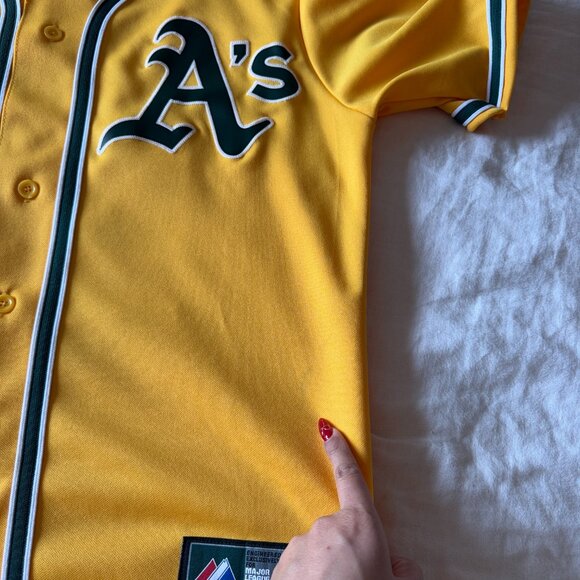 2014 Oakland A’s Cespedes Jersey - Picture 3 of 7
